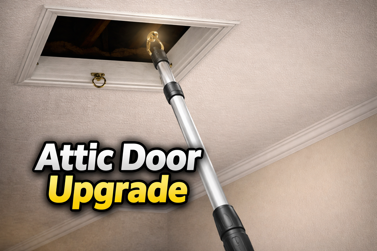 Cool Attic Door Upgrade