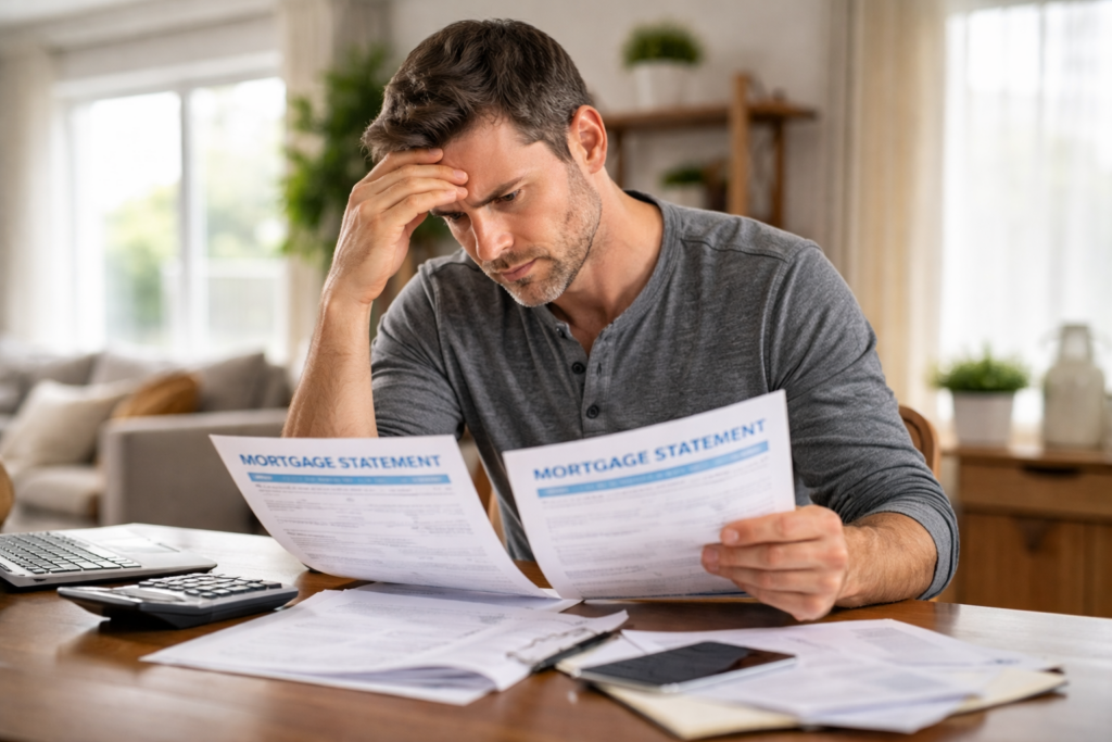 paying two mortgages