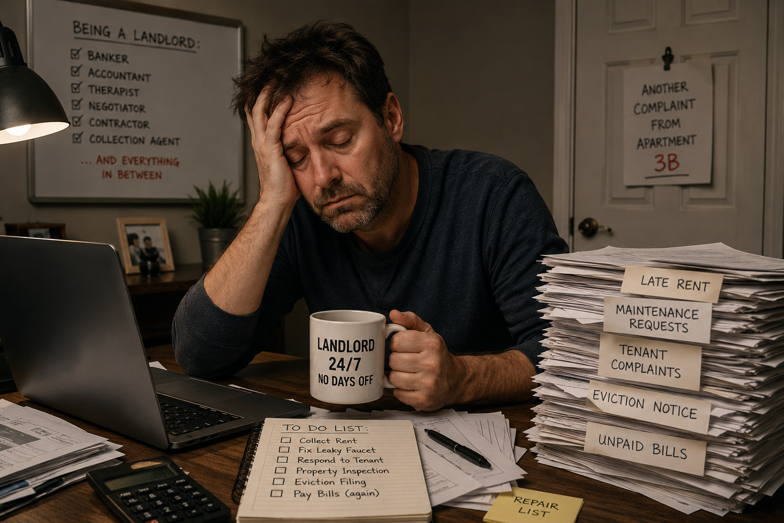 Tired landlord? How Selling to a Cash Buyer Ends Burnout